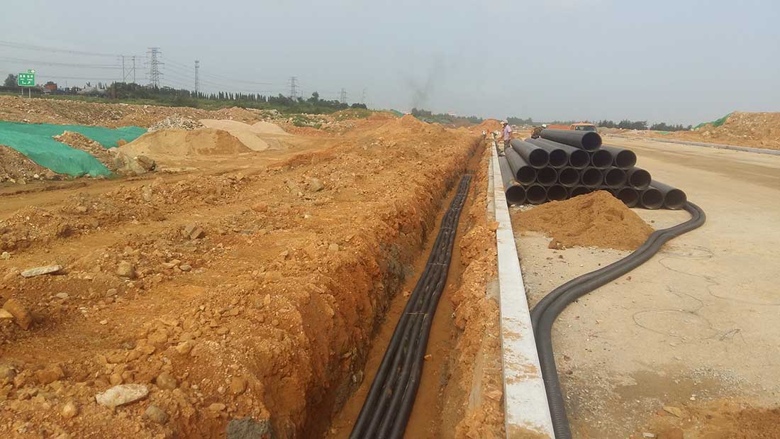 泰安京沪高铁南片区F区配套道路二标段