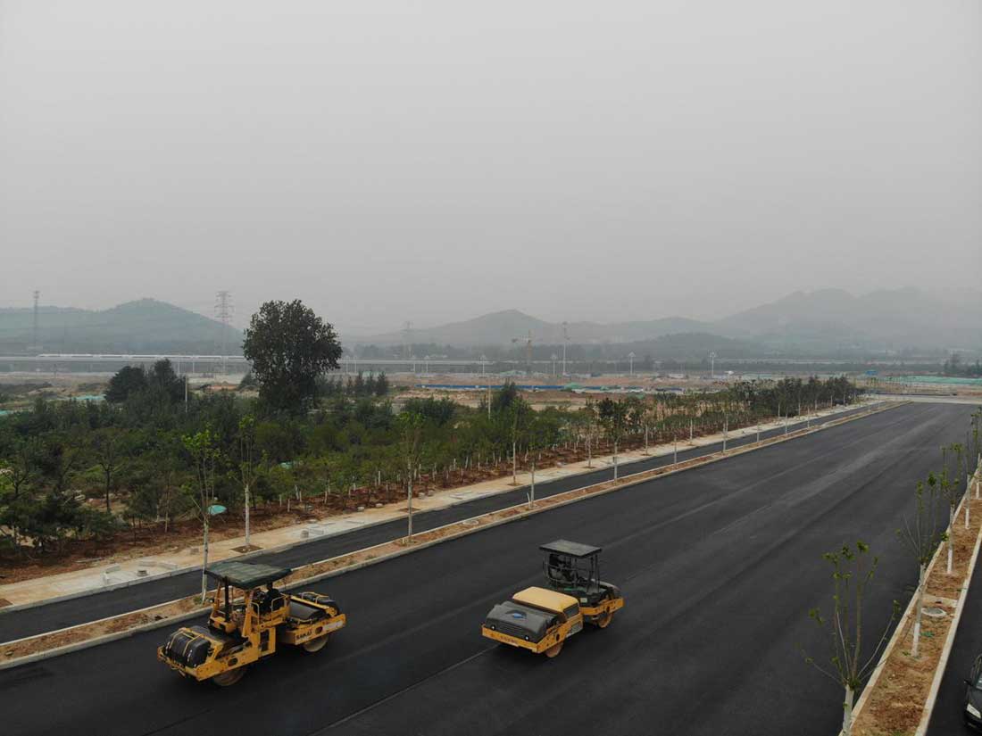 泰安旅游经济开发区大辛庄北街道路及管线工程施工
