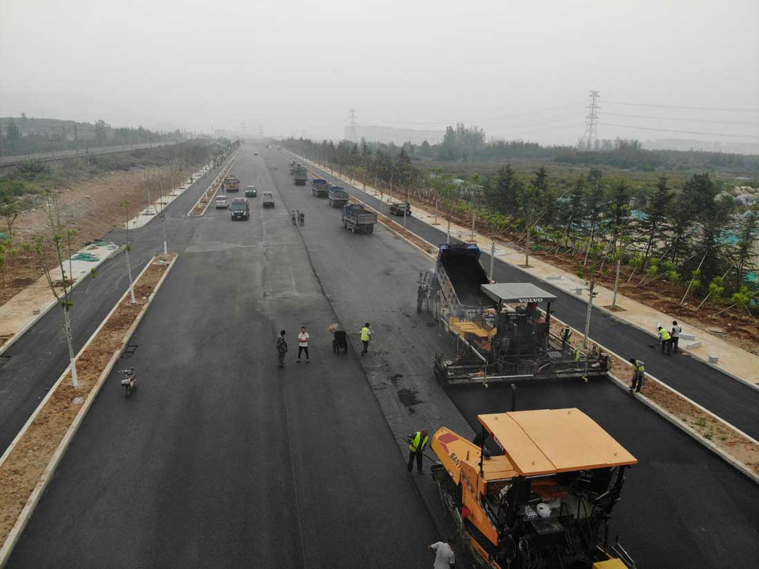 泰安旅游经济开发区大辛庄北街道路及管线工程施工