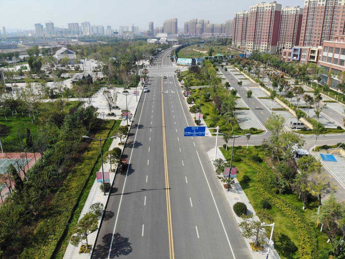 泮河及泰山水系综合治理工程泮河东路工程施工